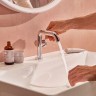 Смеситель Hansgrohe Tecturis S для раковины, 1 отверстие, с донным клапаном, цвет: хром 73320000