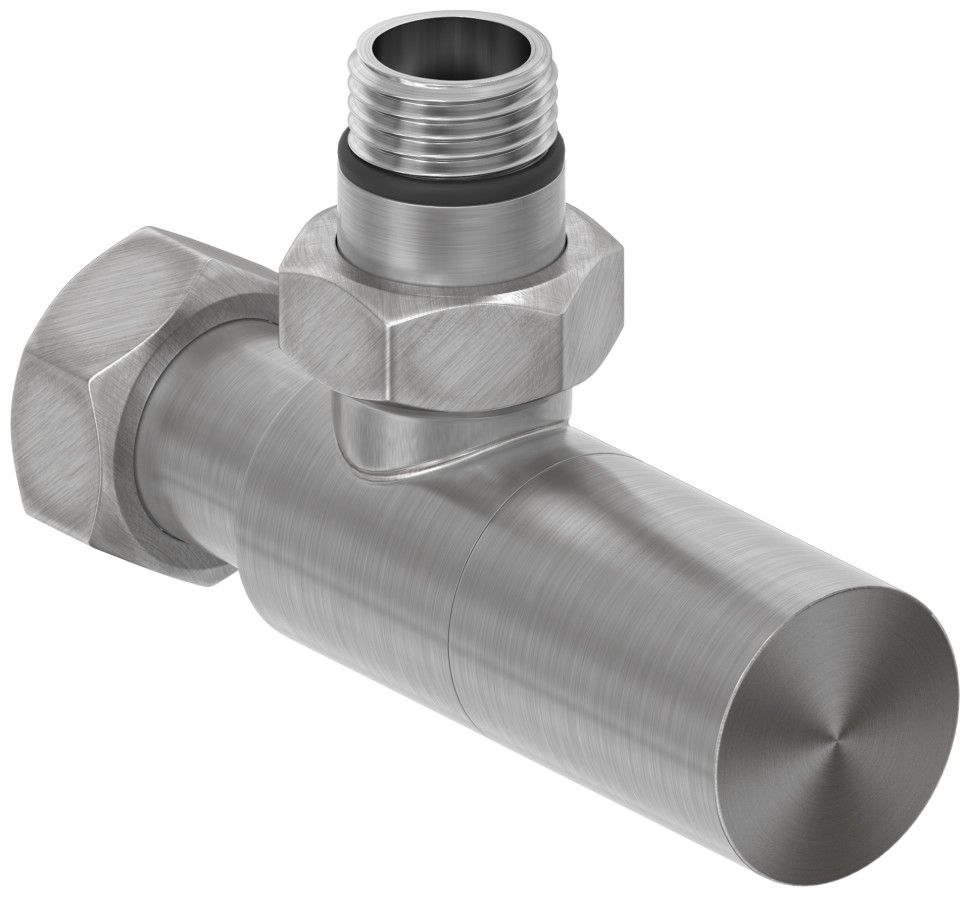 Вентиль угловой цилиндр (G 1/2" НР х G 3/4" НГ)