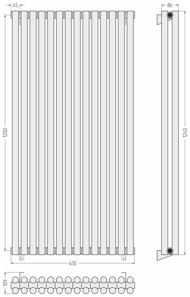 Эстет-11 1200х630 14 секций