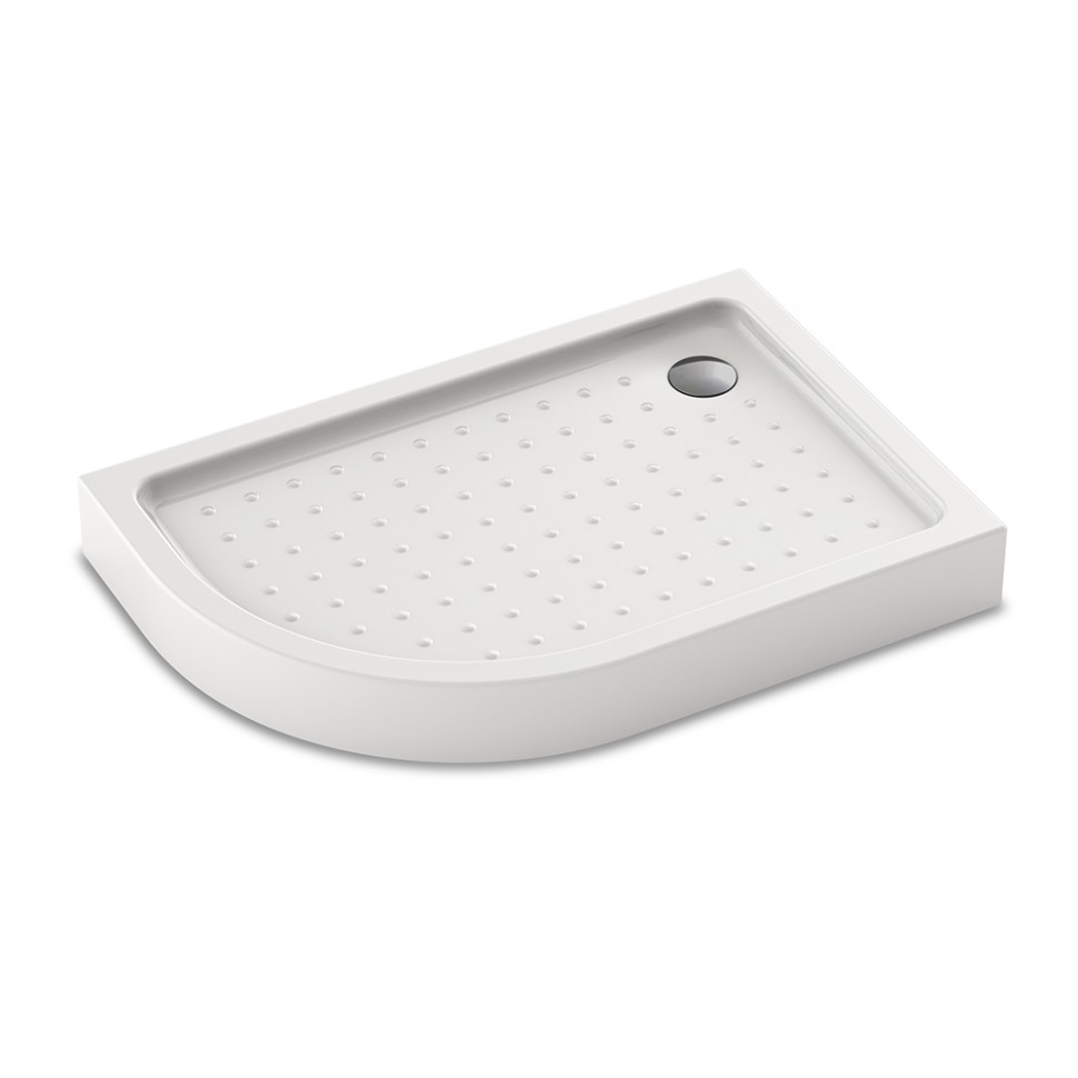 Душевой поддон Veconi Tezeo acrylic TZ-55R,1200x900x150, акрил, белый