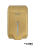 TOSSEN AL-7206 MS - сенсорный диспенсер для мыла/дезинфицирующих средств (капля) (коллекция «Золотая сталь»)