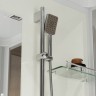 Душевая кабина Niagara Standart ST80/15Q (80х80х215) квадрат,поддон 15см,распашная,проф.белый,3 места