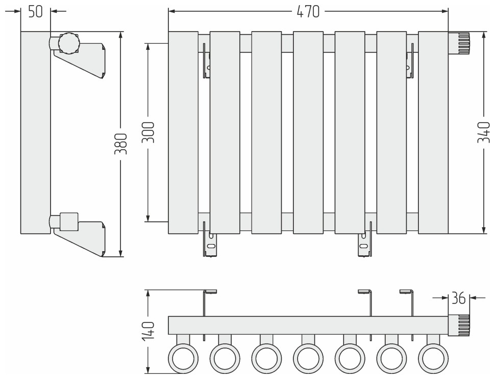 Кумир-0 EU50 правый 300х470 7 секций