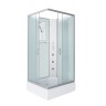 Душевая кабина Niagara Classic NG-33984-14QBKG (90х80х200) средний поддон(26см),стекло матовое,4 места