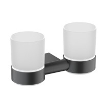 Стакан для зубных щеток двойной Timo Luiro 18534/03 черный