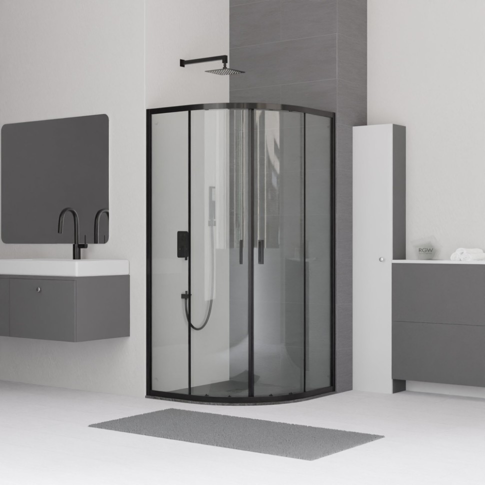 Душевой уголок RGW CL-54B (Прозрачное, 1000x1000)
