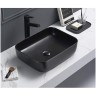 Раковина Ceramalux накладная 2105B цвет черный