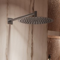 Душевой комплект Альто (Alto) VSFW-6AL1GM встраиваемый, 2 режима, 30см S304 верх душ, вороненая сталь