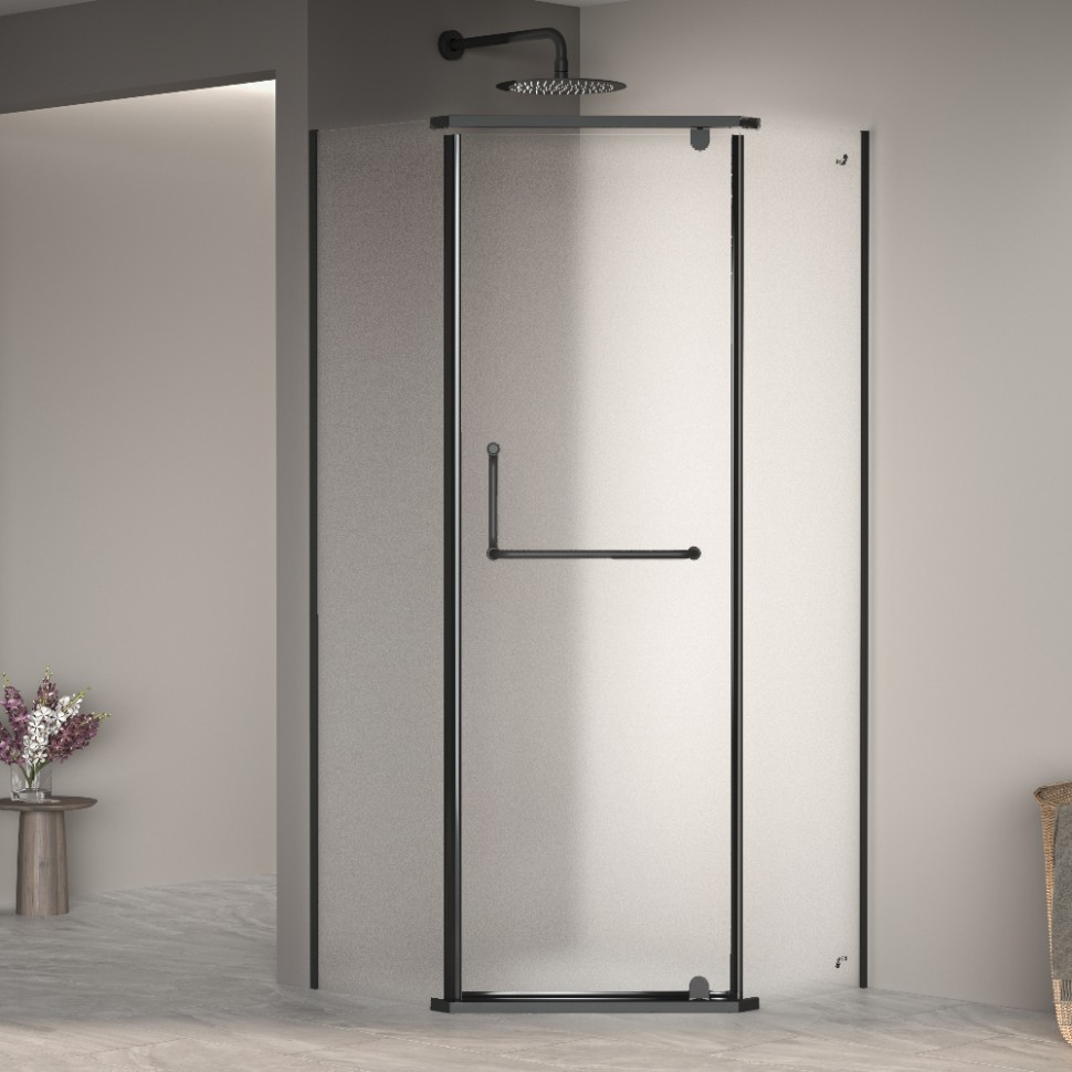 Душевой уголок RGW PA-081B (Матовое-Сатинат, 900x900)