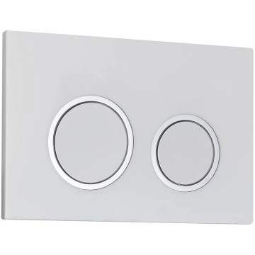 Кнопка смыва Veconi FLUSH V11, белый глянец