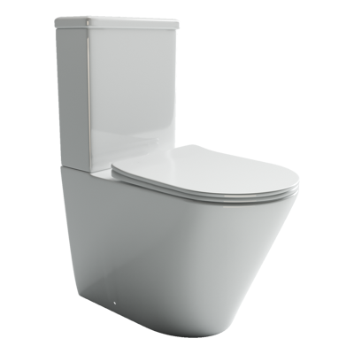 Бачок для унитаза HIGHLIGHT Rimless, двойной смыв 3/6 арматура Ceramicanova