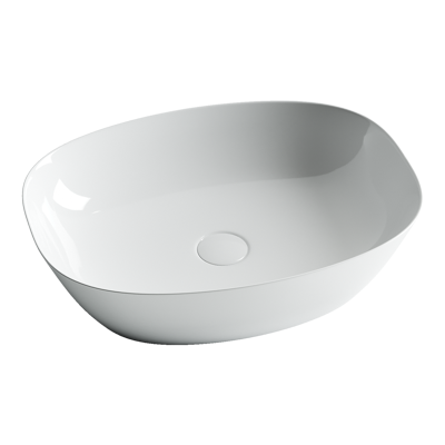 Умывальник чаша накладная овальная Element 500x380x140мм