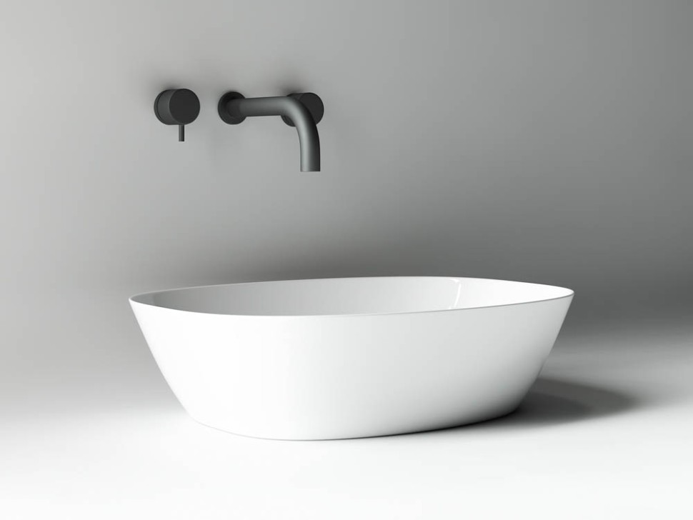 Умывальник чаша накладная овальная Element 500x380x140мм