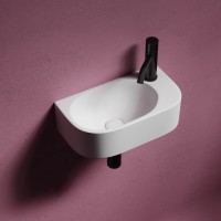 Умывальник подвесной прямоугольный (чаша слева, отверстие под смеситель справа) Element 409x224x110мм