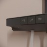 Душевая стойка SANCOS Vos с термостатическим смесителем, изливом, полкой, шлангом 1,5 м, верхним и ручным душем, цвет черный матовый, арт. SC6100MB