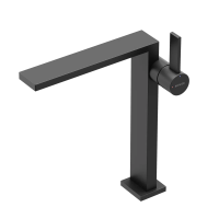 Смеситель для раковины высокий SANCOS Linn, черный матовый, арт. SC9020MB