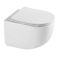 AQM2012 Унитаз подвесной сиденье SoftClose, технология смыва QUIET, скрыт крепеж. 495х360х370