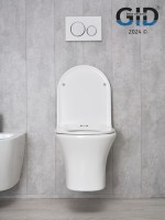 Унитаз подвесной Gid Tr2101 62232Y белый 49x36x36