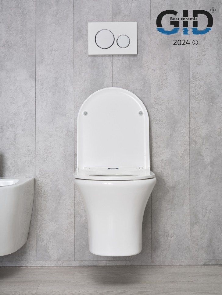 Унитаз подвесной Gid Tr2101 62232Y белый 49x36x36