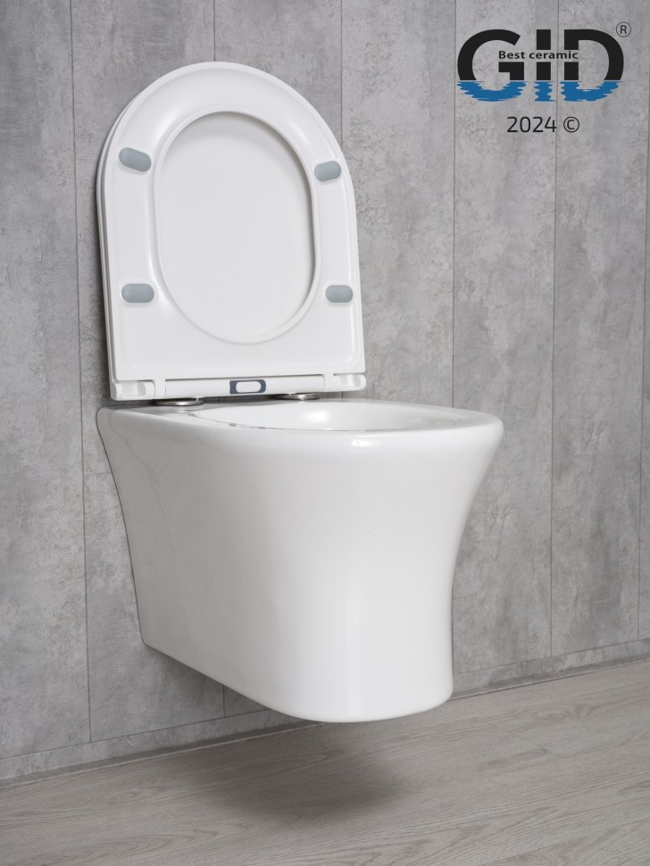 Унитаз подвесной Gid Tr2101 62232Y белый 49x36x36