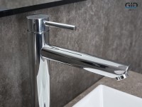 Смеситель высокий для раковины Gid Berlin SS080-CH-D SS080CHD хром