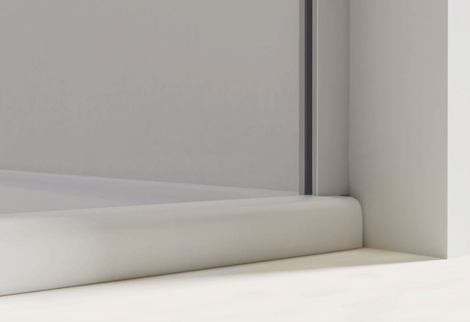 Душевая дверь Extra VDP-1E8090CGB, 800/900, черный, стекло тонированное