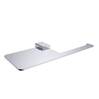 Бумагодержатель с полочкой для телефона Raglo хром