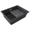 Мойка LUMI-PRO 55 UNI, IT-GRANIT, LU-PRO 55-AN, антрацит, 550х450, Paulmark