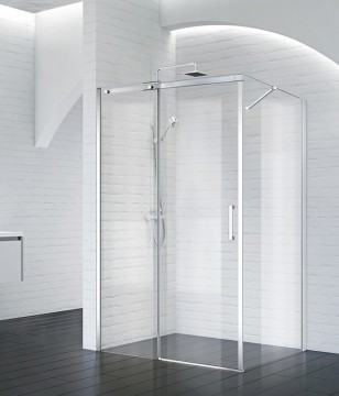 Боковая панель BelBagno ACQUA-90-FIX-C-Cr