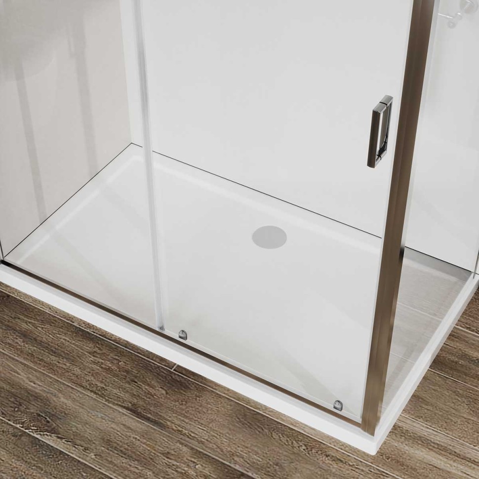 Душевой уголок City VSR-5CT9012CL, 1200*900, хром, стекло прозрачное