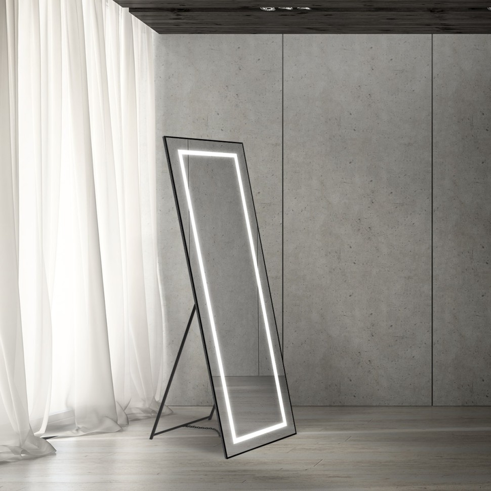 Зеркало напольное BelBagno SPC-KRAFT-555-1700-TCH-PIA-NERO