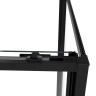 Душевой уголок Slim Soft VSR-1SS8014CLB, 1400*800, черный, стекло прозрачное