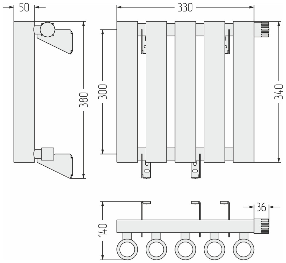 Кумир-0 EU50 правый 300х330 5 секций