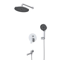 Душевой комплект встраиваемый с изливом BelBagno MARINO-VDSET-CRM