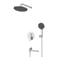 Душевой комплект встраиваемый с изливом BelBagno MARINO-VDSET-CRM