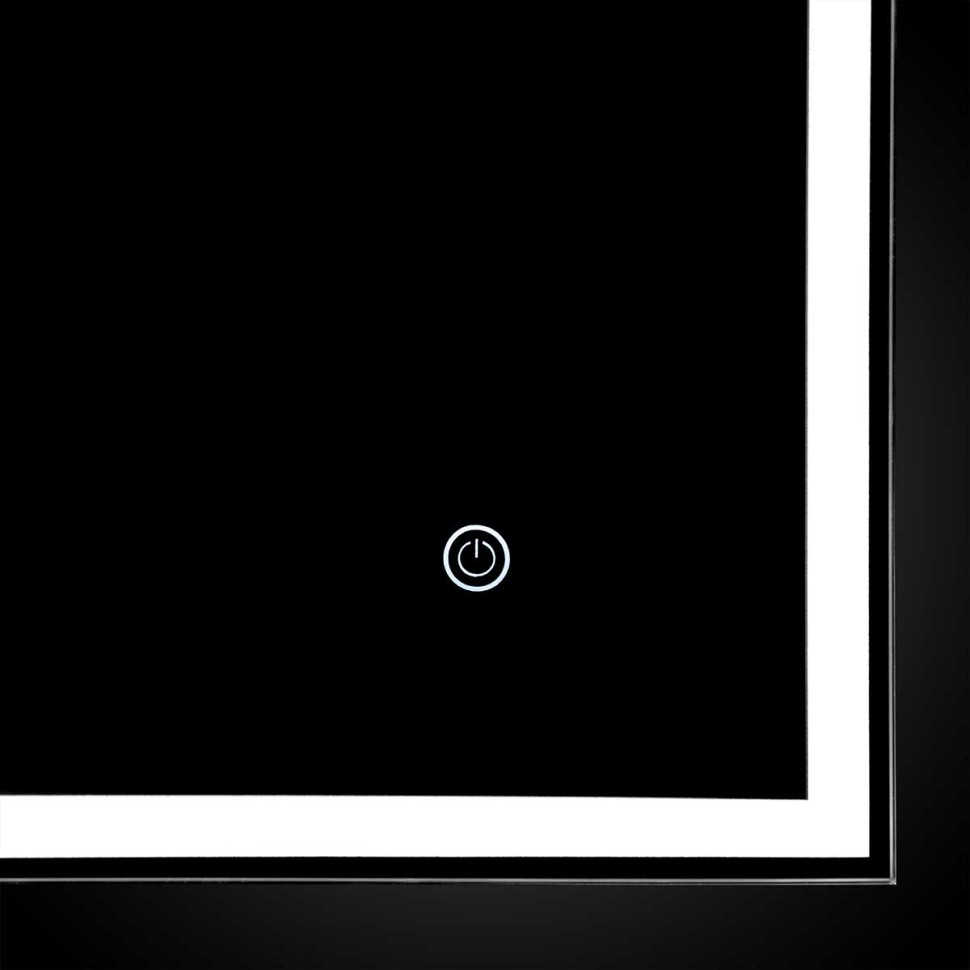 Зеркало LED VLM-3VN100 1000х800 c сенсорным выключателем и диммером