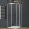 Душевой уголок Soft 2 VSS-3SO2900CL, 900*900, хром, стекло прозрачное