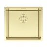 Мойка LASSAN 49 UNI, нерж. сталь, LA49-LG, светлое золото, 490х440мм, Paulmark