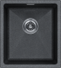 Мойка LUMI 41UNI, IT-GRANIT, LU41-DG, графит, 410х460, Paulmark