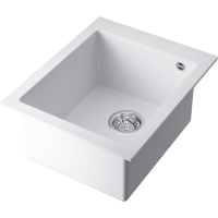 Кухонная мойка Omoikiri Bosen 41-WH Tetogranit/белый