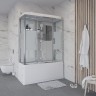 Душевая кабина Niagara Ultra NG-3170-01 (170х75х220) высокий поддон(56см),стекло матовое,4 места