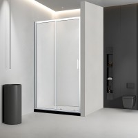 Душевая дверь Veconi Vianno VN-46, 1500x1850, хром, стекло прозрачное