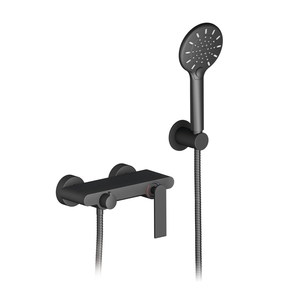 Смеситель для ванны с душем Timo Anni 2714/03Y черный