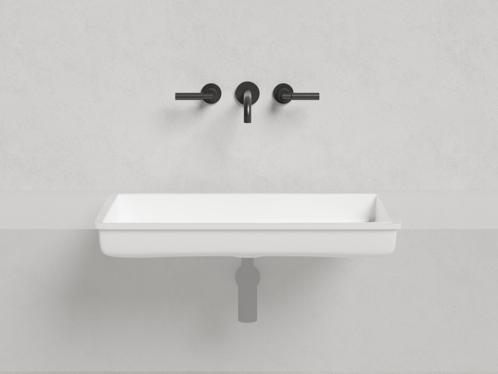 Раковина встраиваемая MAREA 10  в цвете по RAL 747х400х130 S-Sense Глянцевое