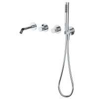 Смеситель для ванны Аура (Aura) VBTW-6AU1CH, встраиваемый, хром