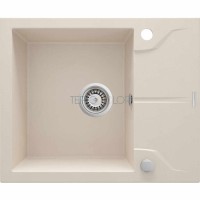 Гранитная мойка, 1-чаша с осушкой