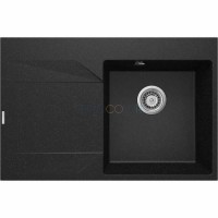 Гранитная мойка, 1-чаша с осушкой - левый
