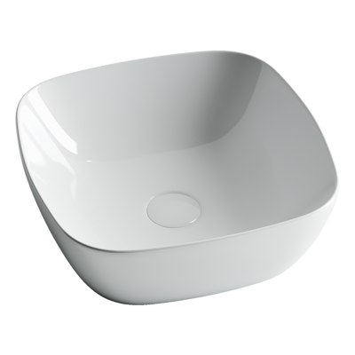 Умывальник чаша накладная квадратная Element 400x400x140мм