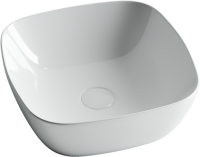 Умывальник чаша накладная квадратная Element 400x400x140мм