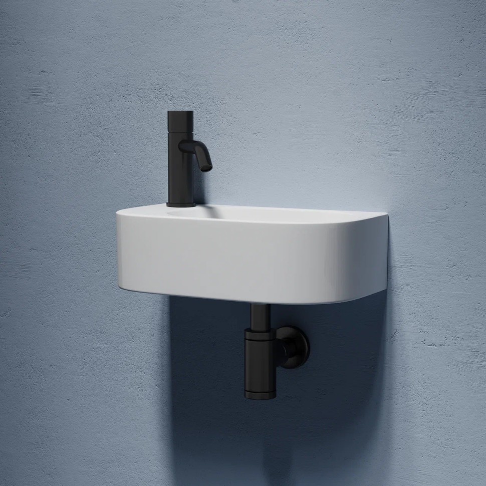 Умывальник подвесной прямоугольный (чаша справа, отверстие под смеситель слева) Element 409x224x110мм